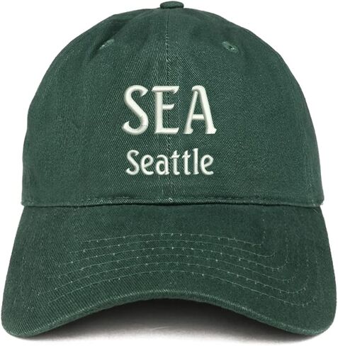 متجر الملابس العصرية SEA Seattle قبعة بيسبول من القطن الناعم in Saudi Arabia