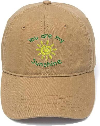 قبعة بيسبول للرجال قبعة You are My Sunshine مطرزة من القطن المغسول in Kuwait
