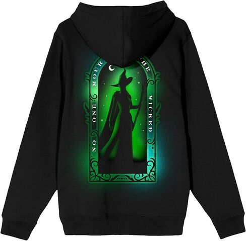 Bioworld Wicked Part One No One Mourns The Wicked Women's Long Sleeve Hooded Sweatshirt in Saudi Arabia