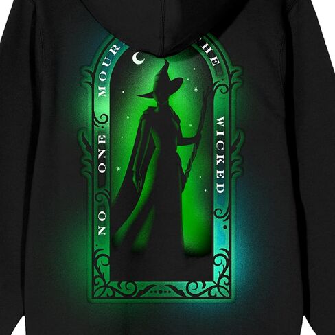Bioworld Wicked Part One No One Mourns The Wicked Women's Long Sleeve Hooded Sweatshirt in Saudi Arabia