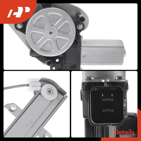 A-Premium Electric Power Window Regulator with Motor Compatible with Subaru Impreza 2008-2014 WRX WRX STI 2013-2014 Rear Left Driver Side in Saudi Arabia