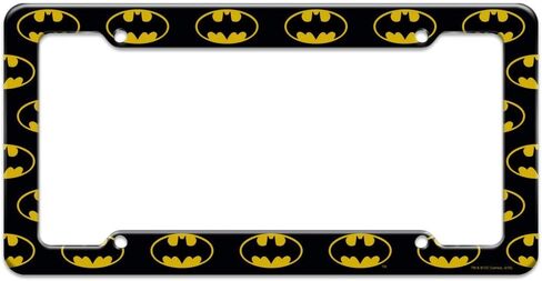 GRAPHICS & MORE Batman Classic Bat Shield Logo License Plate Tag Frame in Saudi Arabia