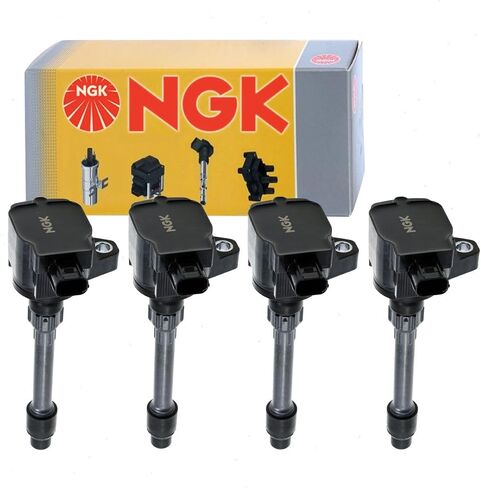 4 قطع ملفات تشغيل محرك السيارة NGK متوافقة مع هوندا سيفيك 1.5 لتر 2.0 لتر L4 2016-2019 in Saudi Arabia
