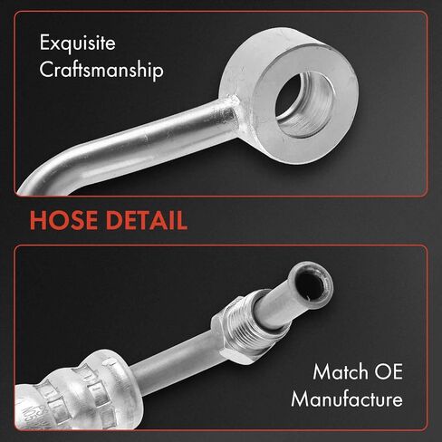 A-Premium Power Steering Hose Pressure Hose Line Assembly Compatible with Toyota 4Runner Pickup 1991-1995 2.4L RWD To Gear in Saudi Arabia