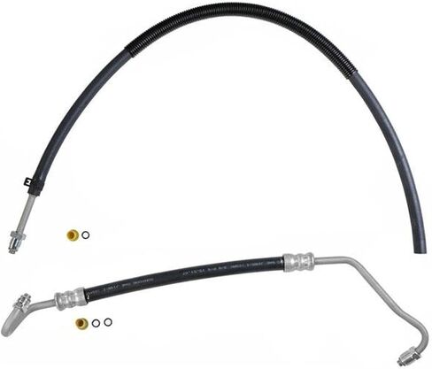 Power Steering Pressure Return Hose Line Replacement Parts For 1980 1981 1982 1983 1984 1985 1986 GM Pick Up 2nd Design 2Pc in Saudi Arabia