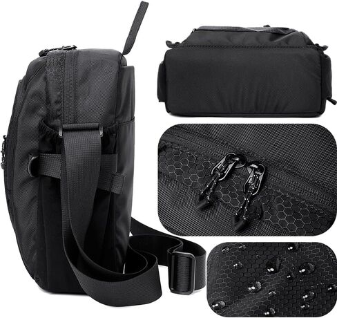 Nylon Crossbody Travel Bag for Women & Men Multi functional outdoor sports shoulder bag for travel、sports、hiking etc in Saudi Arabia