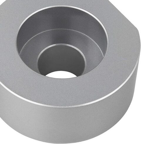 Supreme Suspensions - 2" Front Leveling Kit for 1981-1996 Ford F150 / 1983-1996 Ford Ranger 2WD T6 Billet Aluminum Spring Spacers with 3/4" Stud Extenders (Silver) in Saudi Arabia