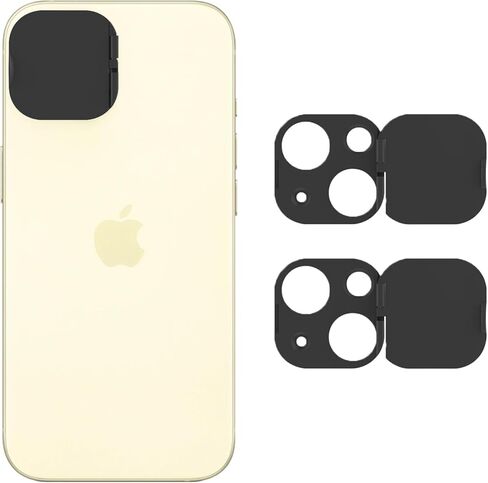 غطاء عدسة كاميرا الهاتف متوافق مع هاتف iPhone 12 Pro، واقي عدسة الكاميرا لحماية خصوصيتك وأمانك، لاصق قوي، عبوتان in Kuwait