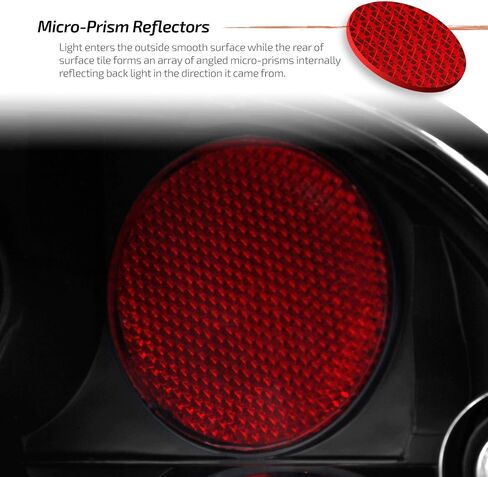 AKKON - For 1995-2000 Toyota Tacoma Pickup Truck JDM Black Tail Brake Lights Set Left + Right Pair in Saudi Arabia
