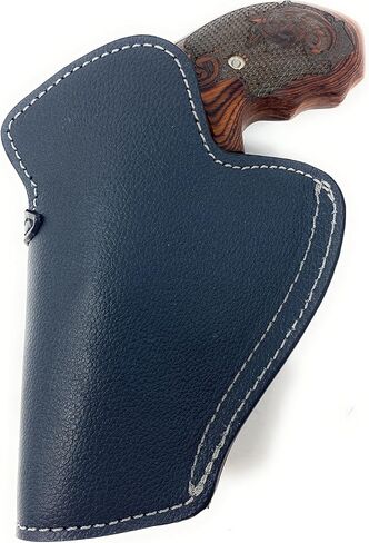 Cardini Leather Premium IWB Leather Holster for Concealed Carry | Fits Smith & Wesson K Frame and N Frame Revolvers, Model 60 | Rock Island M206 2" | Other 38 Special Revolvers in Kuwait