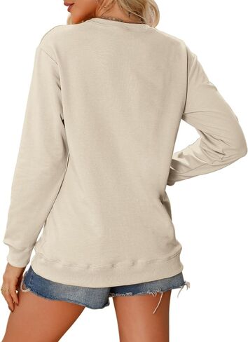 Christian Sweatshirts for Women Religious Faith Graphic Crewneck Pullover Shirts Casual Long Sleeve Inspirational Tops in Saudi Arabia