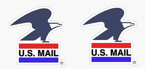 U.S. Mail Sticker - Graphic for Auto, Wall, Laptop, Cell, Truck - Windows, Cars in Saudi Arabia
