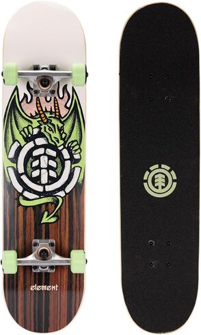 Element Popsicle Skateboard Blazin 31" Standard Skateboards with 5" Aluminum Trucks, 9 Layer NE Maple, Ideal for All Experience Levels in Saudi Arabia