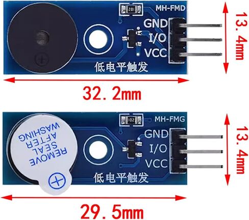 Active/Passive Buzzer Module DIY Kit Active Buzzer Low Level modules(Passive Buzzer) in Saudi Arabia