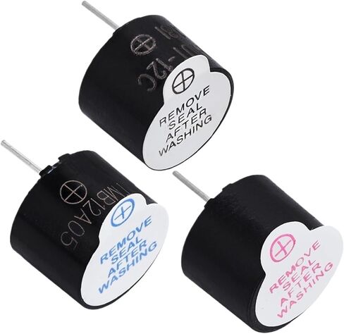 3v 5v 12v Active Buzzer Magnetic Long Continous Beep Tone Alarm Ringer 12mm MINI Active Piezo Buzzers(10pcs 5v) in Saudi Arabia