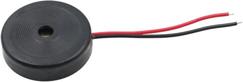 10PCS 2455 4000Hz Passive Buzzer with Wire Piezoelectric Speaker 24MM 24 * 5.5MM 24x5.5mm 30V Low Power Consumption Electronic DIY in Saudi Arabia