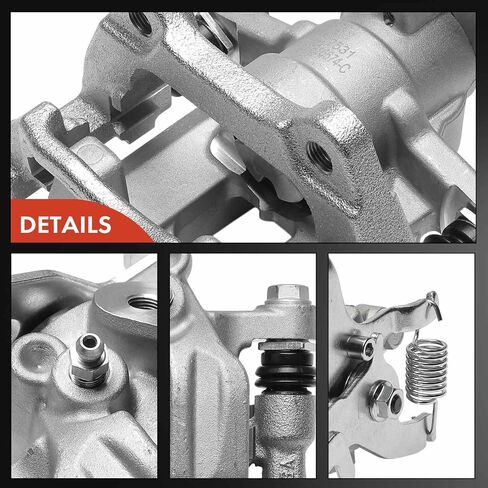 A-Premium Disc Brake Caliper Assembly with Bracket Compatible with Nissan Vehicles - Sentra 2020 2021 2022 2023 2024, 2.0L - Rear Right Passenger Side in Saudi Arabia