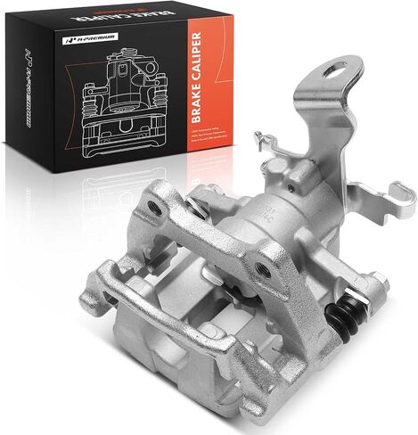 A-Premium Disc Brake Caliper Assembly with Bracket Compatible with Nissan Vehicles - Sentra 2020 2021 2022 2023 2024, 2.0L - Rear Right Passenger Side in Saudi Arabia