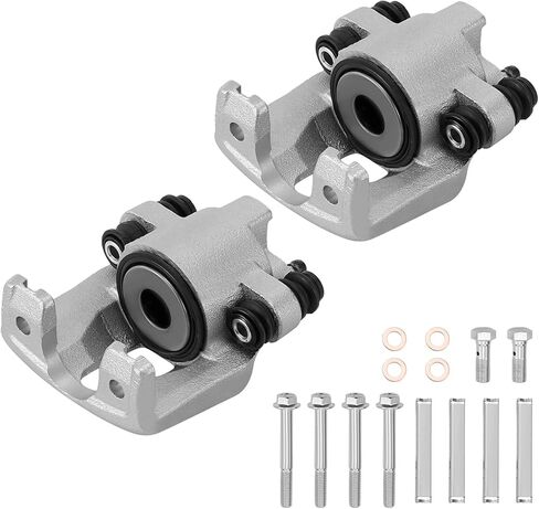Rear Brake Caliper Assembly Replaces for 184679 184678, Compatible with Ford Expedition F-150 F-250 4.6L 5.4L, Compatible with Lincoln Navigator 99-02 5.4L, for Town Car 03-11 4.6L in Saudi Arabia