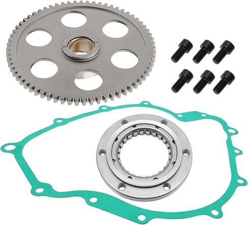 JAVIk كاتب بدء القابض حشية محمل تروس في اتجاه واحد لـ 2002-2023 Yamaha Rhino 660 2004-2007 Grizzly 660 2003-2008 in Saudi Arabia