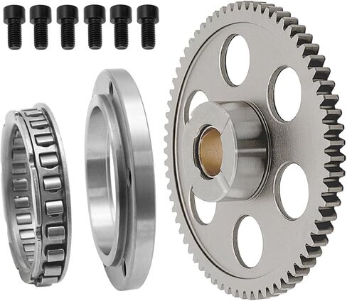 JAVIk كاتب بدء القابض حشية محمل تروس في اتجاه واحد لـ 2002-2023 Yamaha Rhino 660 2004-2007 Grizzly 660 2003-2008 in Saudi Arabia