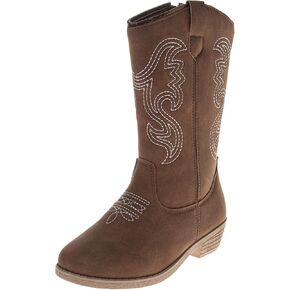 Glitter Cowboy Boots - Mid Calf Western Shoes (Little Kid - Big Kid) in Kuwait