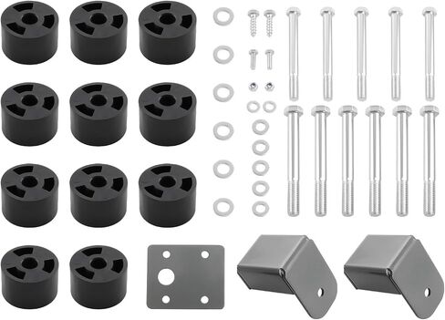 مجموعة رفع الجسم maxpeedingrods 1.25 بوصة لسيارة Jeep Wrangler TJ 1997-2006، شديدة التحمل in Saudi Arabia