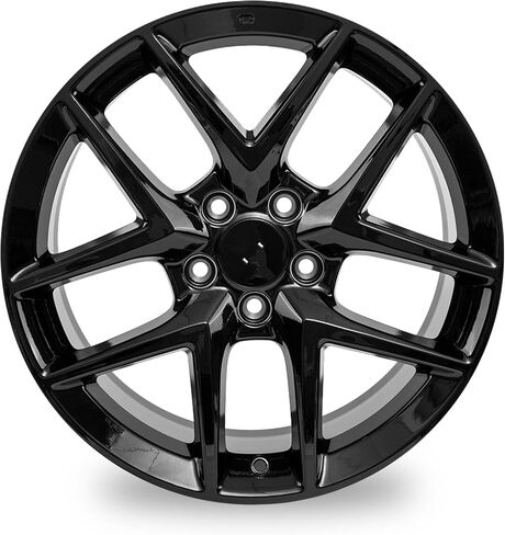 حافة جديدة مقاس 18 بوصة لسيارة 2016 2017 2018 2019 2020 2021 2022 2023 2024 Honda Civic مجموعة من 1 مقاس 18 × 8 بوصة إطارات عجلات بديلة من سبيكة سوداء لامعة ALY10393U45N، ملاءمة مباشرة in Saudi Arabia