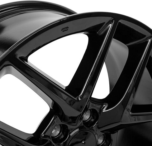 حافة جديدة مقاس 18 بوصة لسيارة 2016 2017 2018 2019 2020 2021 2022 2023 2024 Honda Civic مجموعة من 1 مقاس 18 × 8 بوصة إطارات عجلات بديلة من سبيكة سوداء لامعة ALY10393U45N، ملاءمة مباشرة in Saudi Arabia
