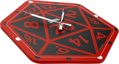 ساعة حائط منحوتة من Bioworld Dungeons & Dragons D20 in Saudi Arabia