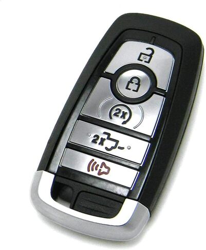 OEM Electronic 5-Button Smart Key Fob Remote Compatible with 2017-2023 Ford F-Series Truck (FCC ID: M3N-A2C93142600, P/N: 164-R8166, HC3T-15K601-BB) in Saudi Arabia