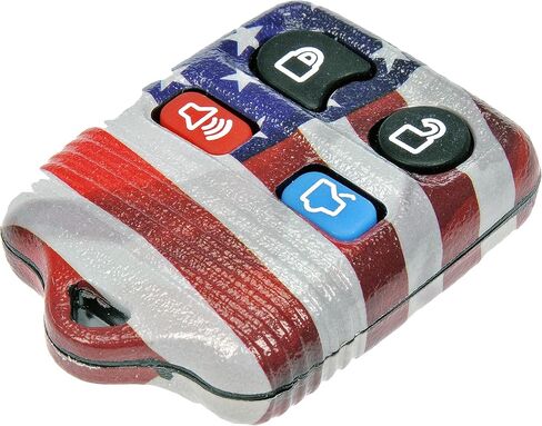 غطاء جهاز إرسال الدخول بدون مفتاح Dorman 13607US متوافق مع موديلات مختارة من Ford / Lincoln / Mercury، أحمر؛ أبيض؛ أزرق in Saudi Arabia