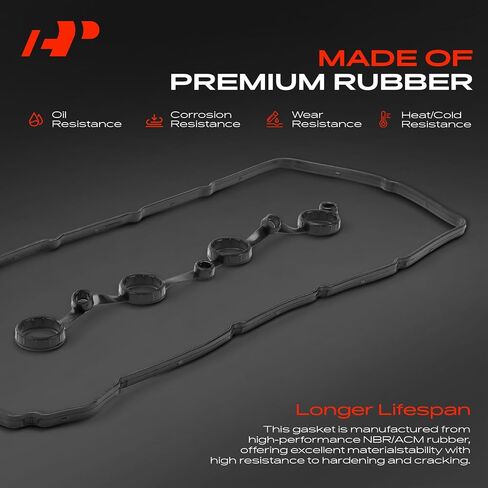 A-Premium Engine Valve Cover Gasket Set Compatible with Hyundai Sonata 2006-2008 & Kia Optima 2006-2008, Rondo 2007-2008, Magentis 2007-2010, 2.4L in Saudi Arabia