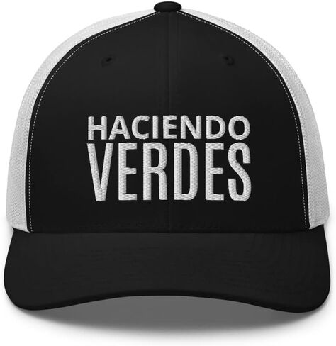 Haciendo Verdes قبعة سائق الشاحنة منتصف التاج منحني بيل قابل للتعديل قبعة المال JGL 701 Corridos Belicos Tumbados in Saudi Arabia