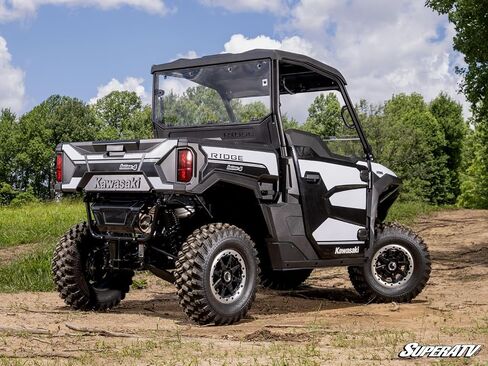الزجاج الأمامي الخلفي SuperATV متوافق مع Kawasaki Ridge | واضح (بدون صبغة) in Saudi Arabia