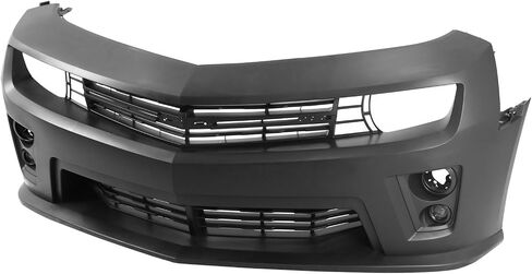 FREEMOTOR802 Front Bumper Conversion Kit, Fits 2010-2013 Chevrolet Camaro & 2014-2015 Chevrolet Camaro ZL1 Models, ZL1 Style PP Bumper Undertray W/Lower Upper Grilles + Fog Lights Lamp W/Covers in Saudi Arabia