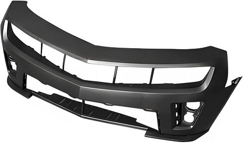 FREEMOTOR802 Front Bumper Conversion Kit, Fits 2010-2013 Chevrolet Camaro & 2014-2015 Chevrolet Camaro ZL1 Models, ZL1 Style PP Bumper Undertray W/Lower Upper Grilles + Fog Lights Lamp W/Covers in Saudi Arabia
