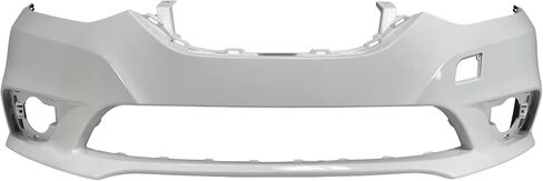BUMPERS THAT DELIVER - Painted QM1 Fresh Powder, Front Bumper Cover Fascia Compatible with 2016-2019 Nissan Sentra 16-19, NI1000313 in Saudi Arabia