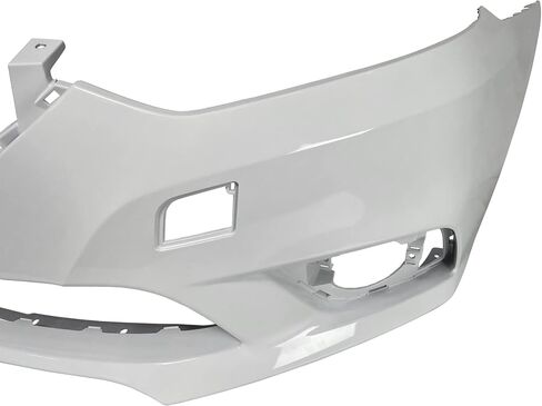 BUMPERS THAT DELIVER - Painted QM1 Fresh Powder, Front Bumper Cover Fascia Compatible with 2016-2019 Nissan Sentra 16-19, NI1000313 in Saudi Arabia