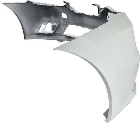 BUMPERS THAT DELIVER - Painted QM1 Fresh Powder, Front Bumper Cover Fascia Compatible with 2016-2019 Nissan Sentra 16-19, NI1000313 in Saudi Arabia