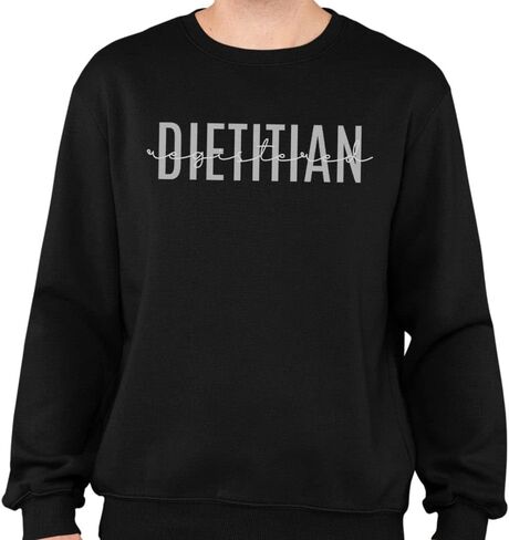TeesAndTankYou Registered Dietitian Sweatshirt Unisex in Saudi Arabia