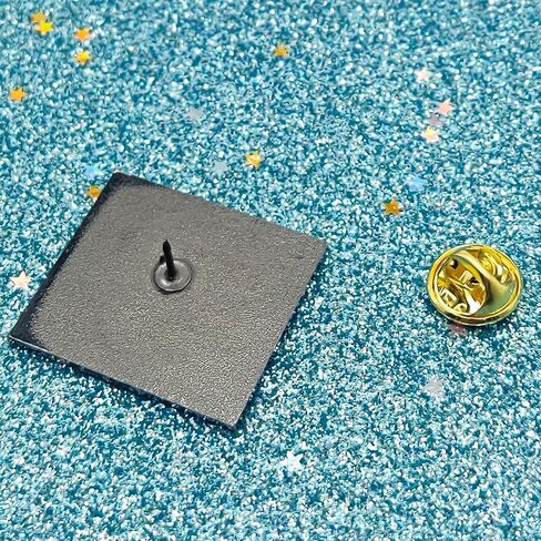 When In Doubt Go To The Library Pin - Fun Series - Enamel Lapel Pin - Plated Badge for Clothing, Bags, and Lanyards in Saudi Arabia