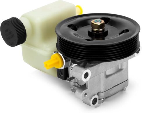 مضخة توجيه كهربائية مع خزان وبكرة متوافقة مع Ford Fusion 2006-2009 وMercury Milan 2006-2009، L4 2.3L Gas، استبدال # 215179 6E5Z3A696AB، 6159PR in Saudi Arabia