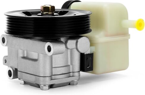 مضخة توجيه كهربائية مع خزان وبكرة متوافقة مع Ford Fusion 2006-2009 وMercury Milan 2006-2009، L4 2.3L Gas، استبدال # 215179 6E5Z3A696AB، 6159PR in Saudi Arabia