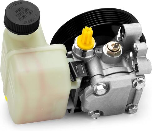 مضخة توجيه كهربائية مع خزان وبكرة متوافقة مع Ford Fusion 2006-2009 وMercury Milan 2006-2009، L4 2.3L Gas، استبدال # 215179 6E5Z3A696AB، 6159PR in Saudi Arabia