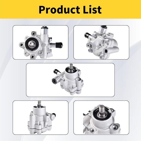 مضخة توجيه كهربائية جديدة متوافقة مع Nissan Altima 2004-2006، Sentra 2004 2005 2006 2.5L استبدال #21-5450، 990-0662، 491106Z700، 49110-6Z700 in Saudi Arabia