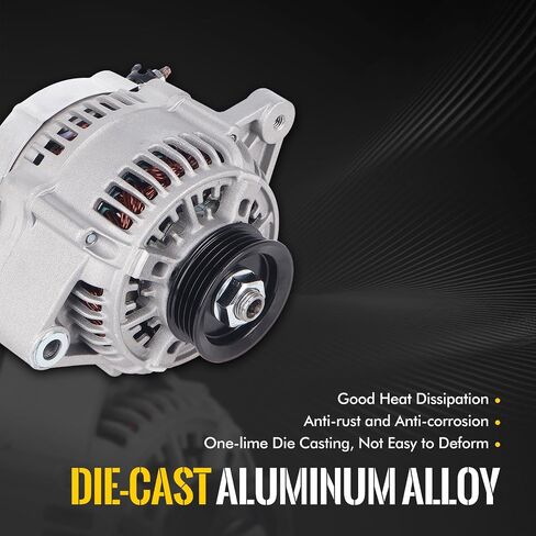 KUSATEC 31100P3F013 12V 90A New Alternator Compatible with Honda CR-V 1997 1998 1999 2000 2001 OE 113743N 101211-9810 in Saudi Arabia