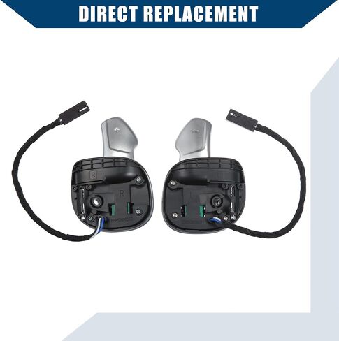 5RQ08DX9AC 5RQ09DX9AC/Inner/Steering Wheel Paddle Shifter for Dodge Challenger 2015-2023/Plastic/1 Set/Black in Saudi Arabia