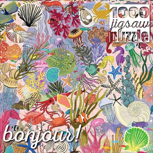 Buffalo Games - Bonjour - Brittnie Ortega - Witch's Library - 1000 Piece Jigsaw Puzzle for Adults - Challenging Puzzle Perfect for Game Nights - Finished Size is 26.75 x 19.75 in Saudi Arabia
