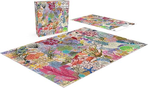 Buffalo Games - Bonjour - Brittnie Ortega - Witch's Library - 1000 Piece Jigsaw Puzzle for Adults - Challenging Puzzle Perfect for Game Nights - Finished Size is 26.75 x 19.75 in Saudi Arabia